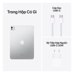 Máy tính bảng Ipad Pro 11/M4/Wifi + Cellular (5G) 256 GB _MVW13ZA/A