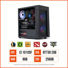 TTC01 Gaming – i3 10105F | Ram 8GB | SSD 256G | GT730 2G|Renew