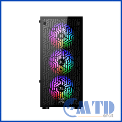 Thùng máy/ Vỏ Case Xigmatek NYX 3F - Đen (EN40313) – Bảo hành 12 tháng