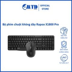 Bàn phím + Chuột không dây Rapoo X1800 Pro - Bảo hành 12 tháng