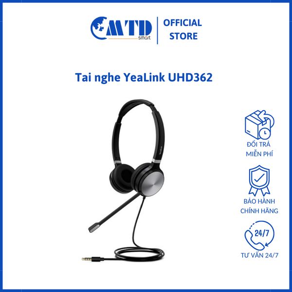 Tai nghe YeaLink UHD362 - Bảo hành 12 tháng