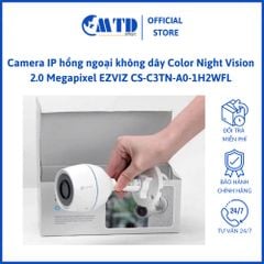 Camera IP hồng ngoại không dây Color Night Vision 2.0 Megapixel EZVIZ CS-C3TN-A0-1H2WFL – Bảo Hành 24 Tháng
