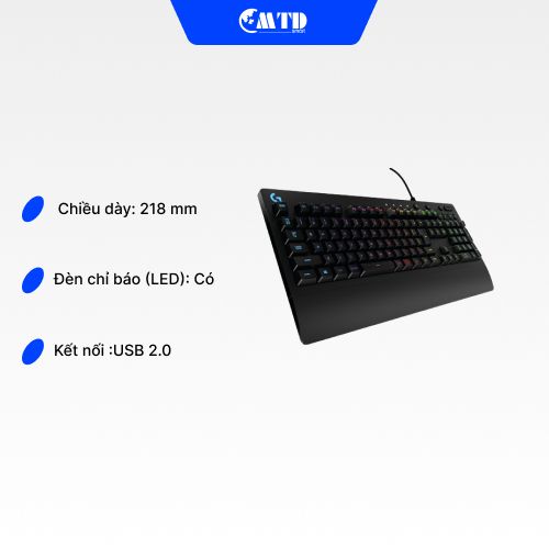 Bàn phím Logitech G213  – Bảo Hành 12 Tháng