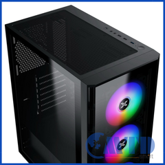 Thùng máy/ Vỏ case máy tính XIGMATEK ELITE 1 3F - GAMING ATX, KÈM 03 FAN XIGMATEK X22F – Bảo hành 12 tháng