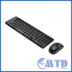 Bộ bàn phím chuột không dây Logitech MK220 Wireless USB – Bảo hành 12 Tháng