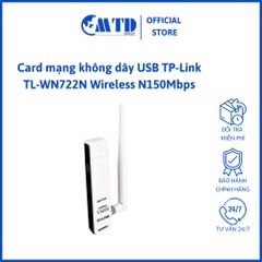 Card mạng không dây USB TP-Link TL-WN722N Wireless N150Mbps