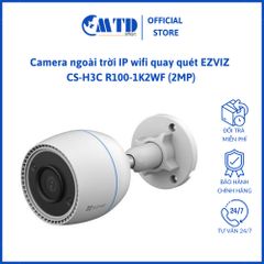 Camera ngoài trời IP wifi quay quét EZVIZ CS-H3C R100-1K2WF (2MP) – Bảo Hành 24 Tháng
