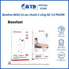 [ HÀNG HIỆU GIÁ RẺ ]Củ sạc nhanh 2 cổng QC 3.0 PD20W cho I.Phone