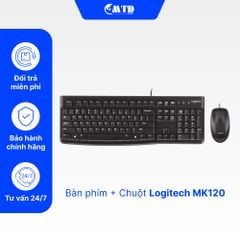 Bàn phím + Chuột Logitech MK120– Bảo Hành 12 Tháng