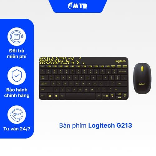 Bộ bàn phím chuột không dây Logitech MK240 Nano Wireless – Bảo hành 12 Tháng