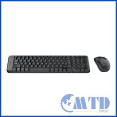 Bộ bàn phím chuột không dây Logitech MK220 Wireless USB – Bảo hành 12 Tháng