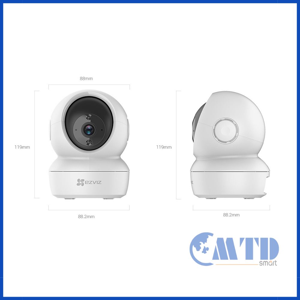 Camera IP hồng ngoại không dây 2.0 Megapixel EZVIZ C6N 1080P (CS-C6N-A0-1C2WFR) – Bảo Hành 24 Thán