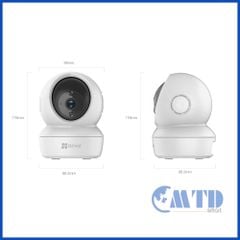 Camera IP hồng ngoại không dây 2.0 Megapixel EZVIZ C6N 1080P (CS-C6N-A0-1C2WFR) – Bảo Hành 24 Thán