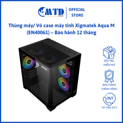Thùng máy/ Vỏ case máy tính Xigmatek Aqua M (EN40061) – Bảo hành 12 tháng