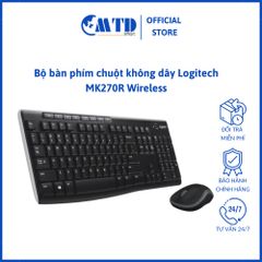 Bộ bàn phím chuột không dây Logitech MK270R Wireless – Bảo hành 12 Tháng