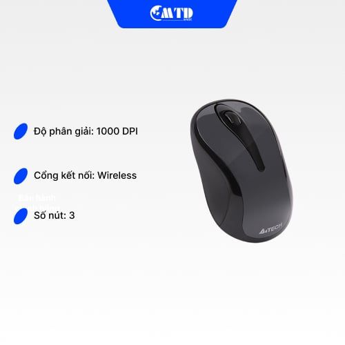 Chuột A4 Tech Wireless G280 – Bảo Hành 12 Tháng