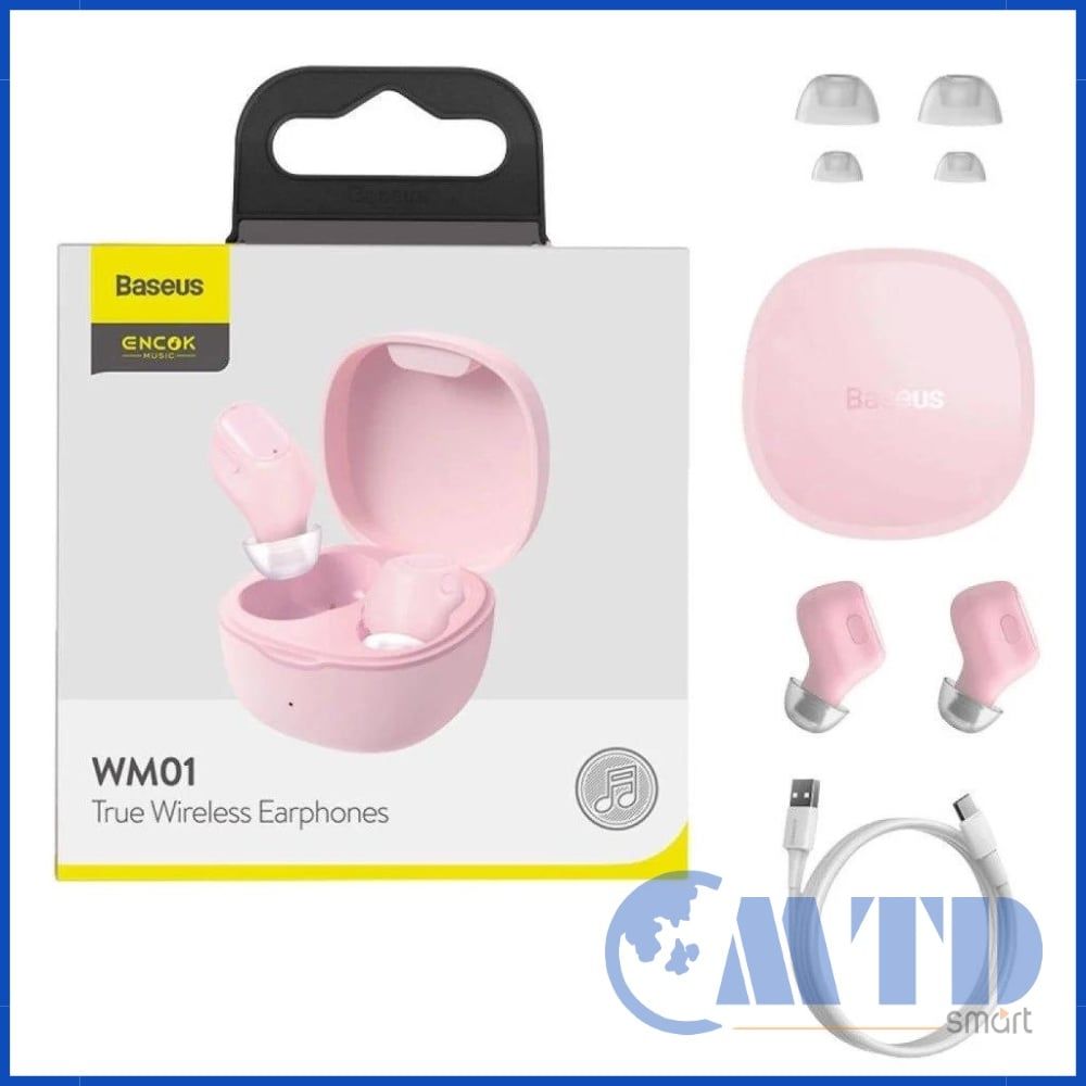 Tai nghe Bluetooth Baseus Encok True Wireless Earphones WM01