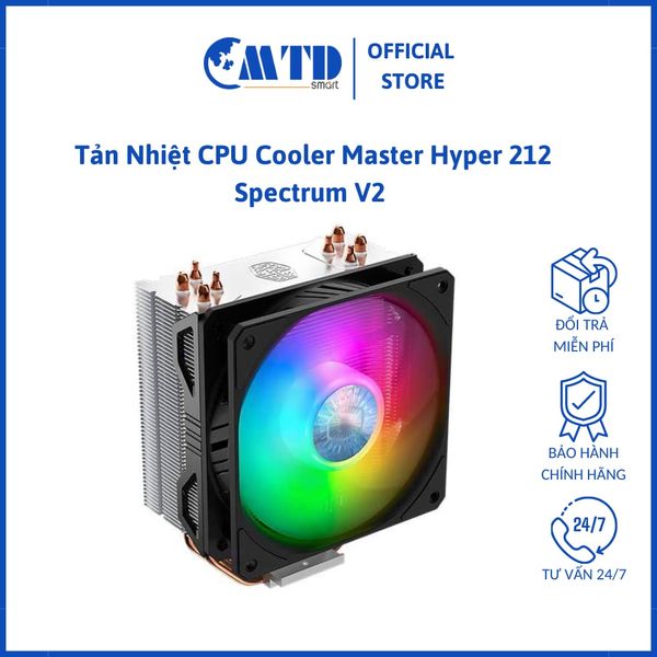 Tản Nhiệt CPU Cooler Master Hyper 212 Spectrum V2 – Bảo hành 24 tháng