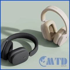 Tai Nghe Chụp Tai Không Dây, Chống Ồn Chủ Động Baseus Bowie H1 ANC -Màu trắng