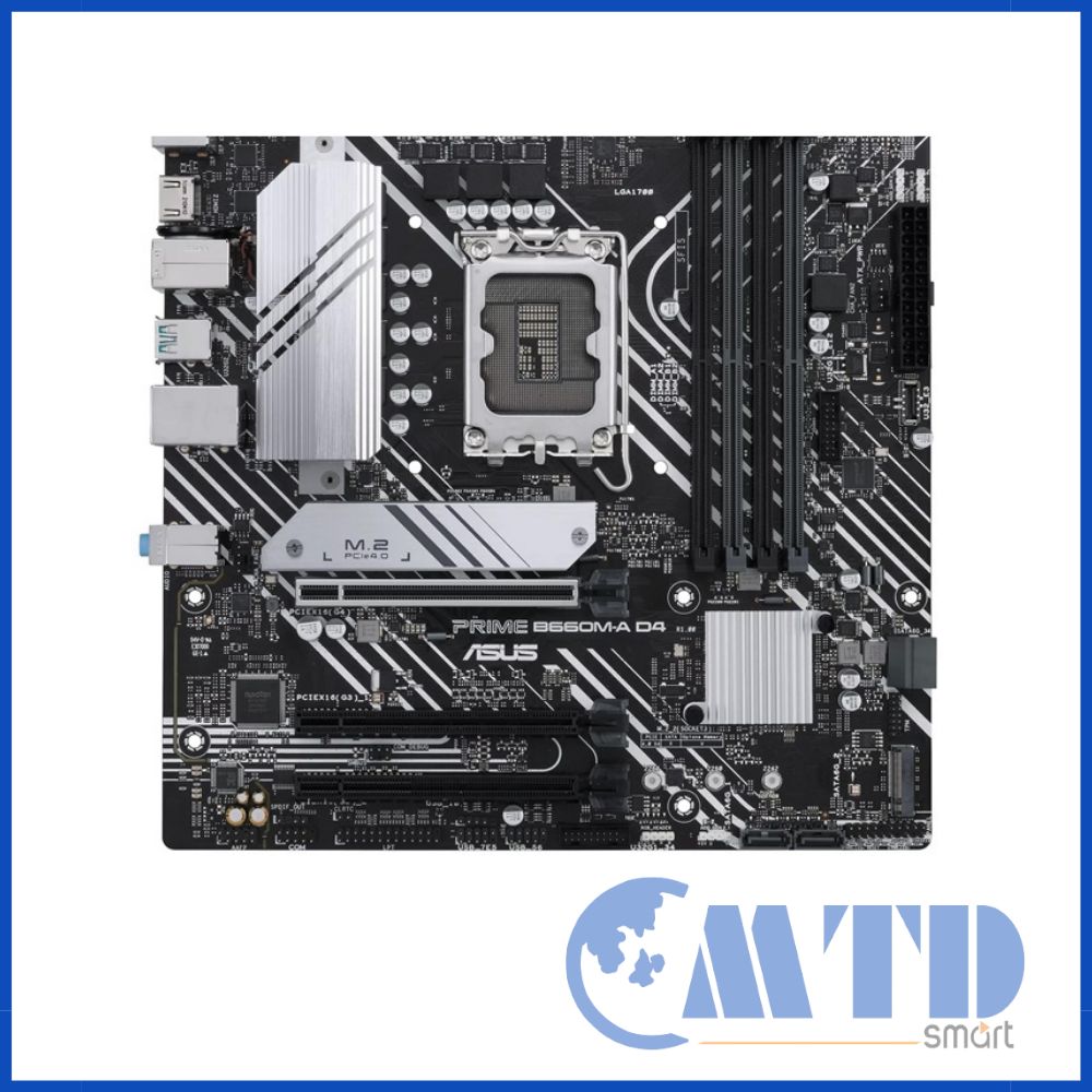 Bo mạch chính Mainboard Asus Prime B660M – A - D4 CSM  – Bảo hành 36 tháng