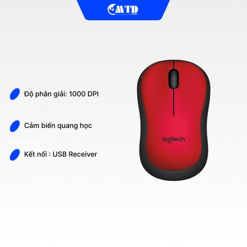 Chuột không dây Logitech M221 – Bảo Hành 12 Tháng