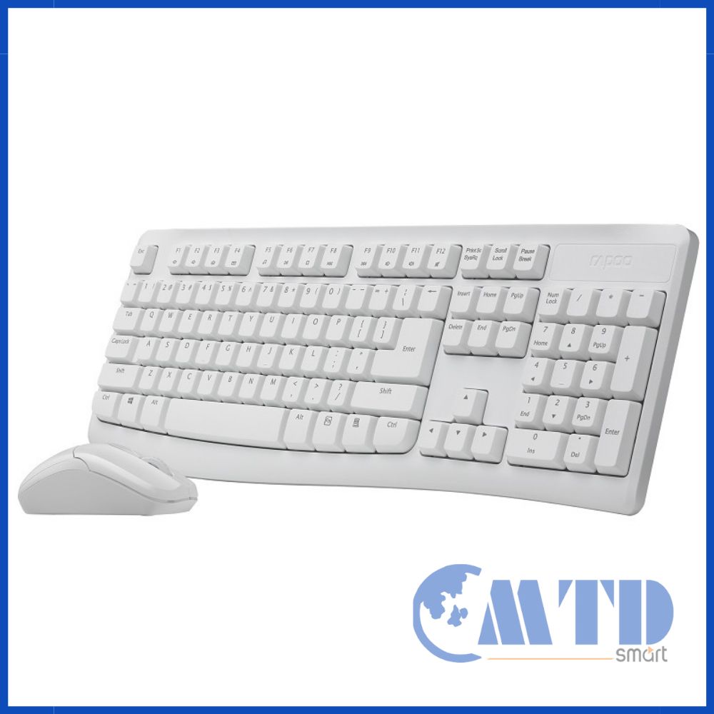 Bàn phím + Chuột không dây Rapoo X1800 Pro - Bảo hành 12 tháng