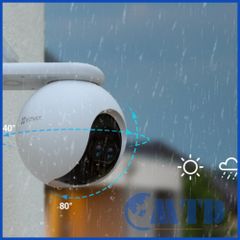 Camera ống kính kép + quay quét EZVIZ CS-C8PF (A0-6E22WFR) – Bảo Hành 24 Tháng