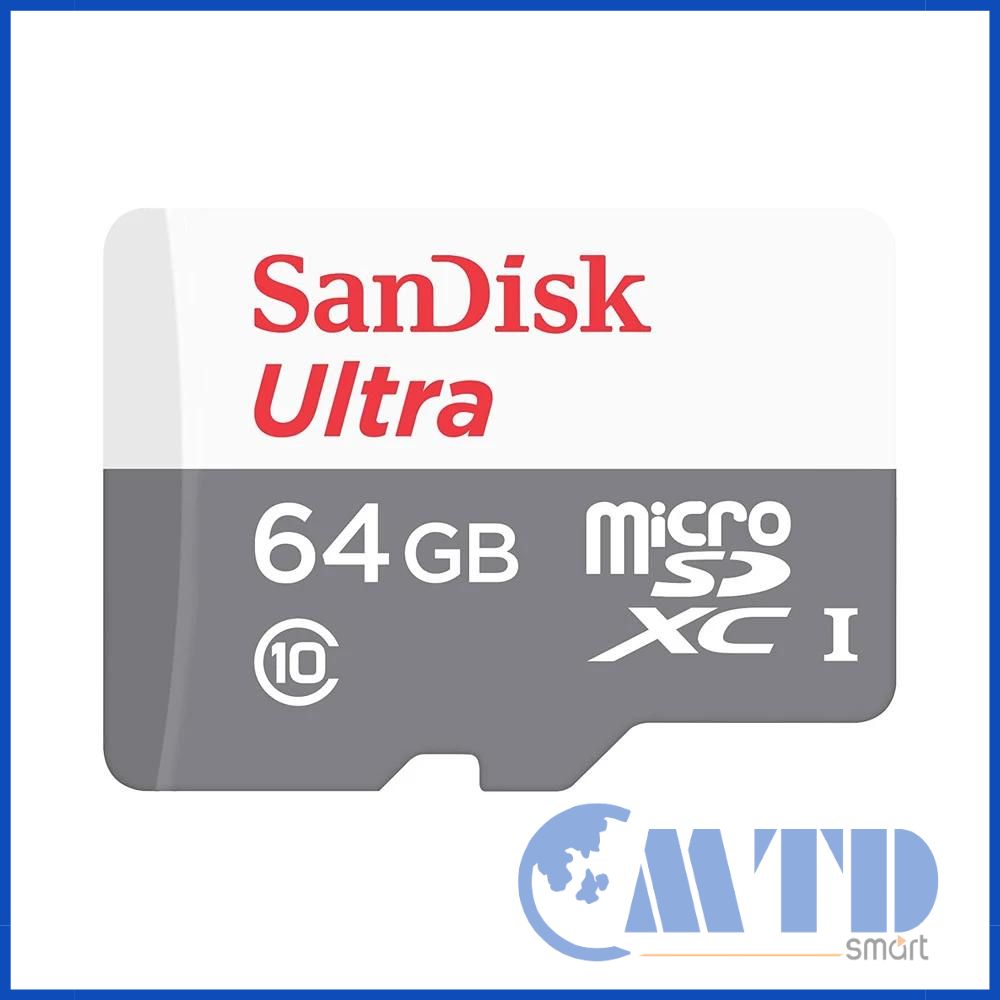 Thẻ Nhớ MicroSDXC SanDisk Ultra 32GB 64GB 128GB 100MB/s 667x SDSQUNR-064G-GN3MN
