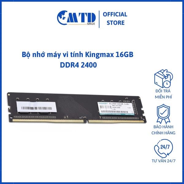 Ram PC Kingmax 16GB DDR4 2400