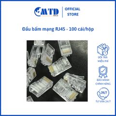Đầu bấm mạng RJ45- 100 cái/hộp