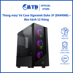 Thùng máy/ Vỏ Case Xigmatek Duke 3F (EN49080) – Bảo hành 12 tháng