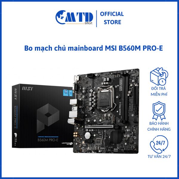 Bo mạch chủ mainboard MSI B560M PRO-E