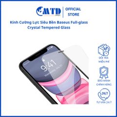Kính Cường Lực Siêu Bền Baseus Full-glass Crystal Tempered Glass Film