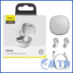 Tai nghe Bluetooth Baseus Encok True Wireless Earphones WM01