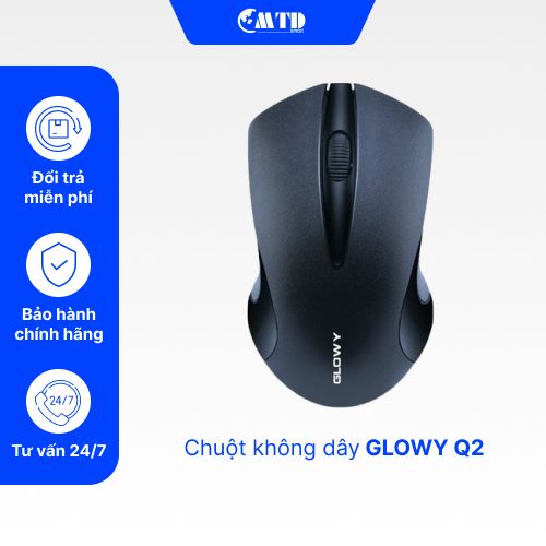 Chuột không dây Glowy Q2  – Bảo Hành 12 Tháng