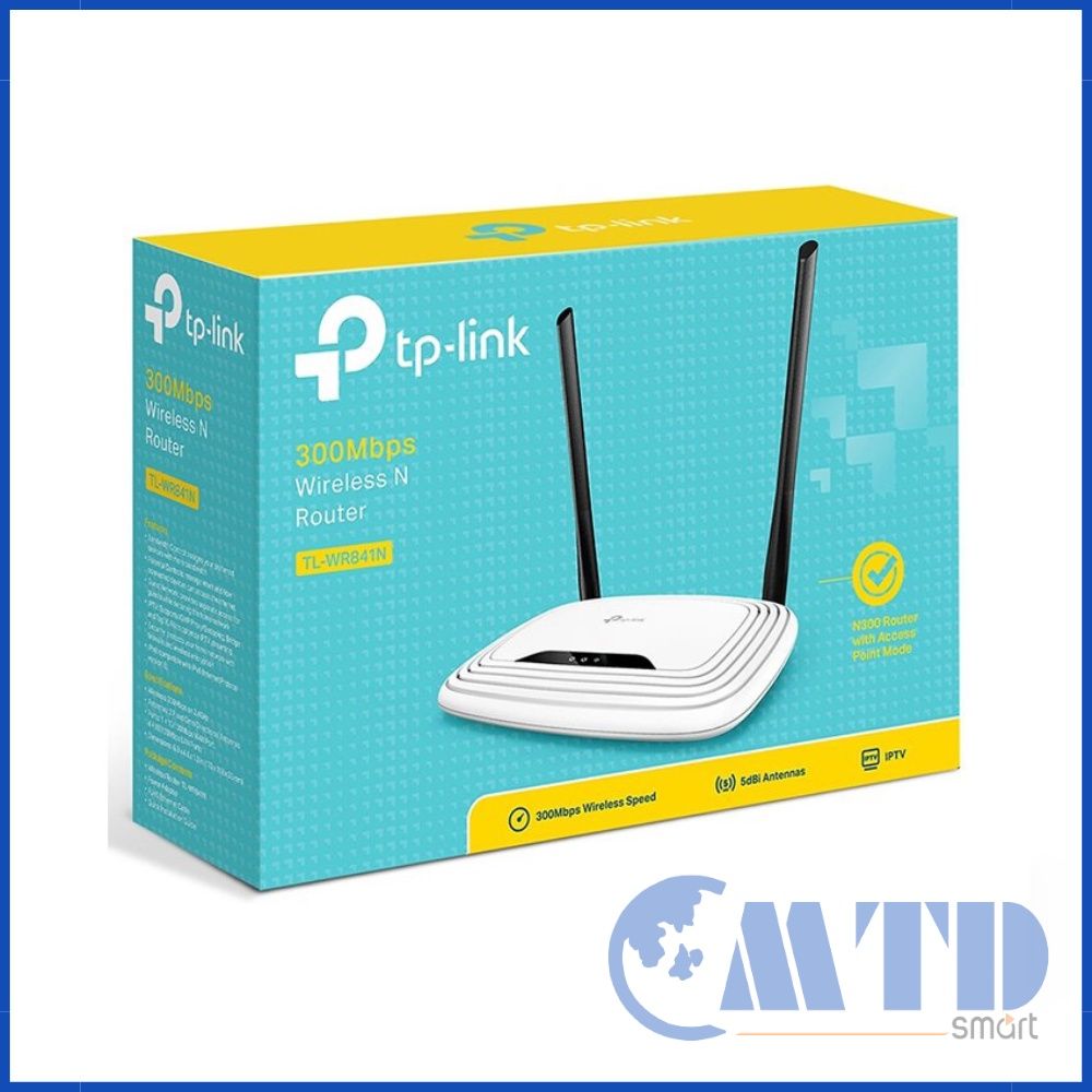 Bộ phát wifi TP-Link WR841N Wireless 300Mbps