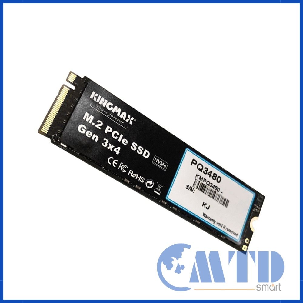 Ổ đĩa cứng máy tính Kingmax PQ3480 512GB (Zeus M.2 PCIe-Gen3x4) – Bảo hành 12 Tháng