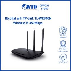 Bộ phát wifi TP-Link TL-WR940N Wireless N 450Mbps