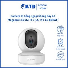 Camera IP hồng ngoại không dây 4.0 Megapixel EZVIZ TY1 (CS-TY1-C0-8B4WF) – Bảo Hành 24 Tháng