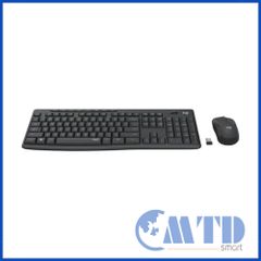 Bộ bàn phím chuột không dây Logitech MK295 Silent (Đen) – Bảo hành 12 Tháng