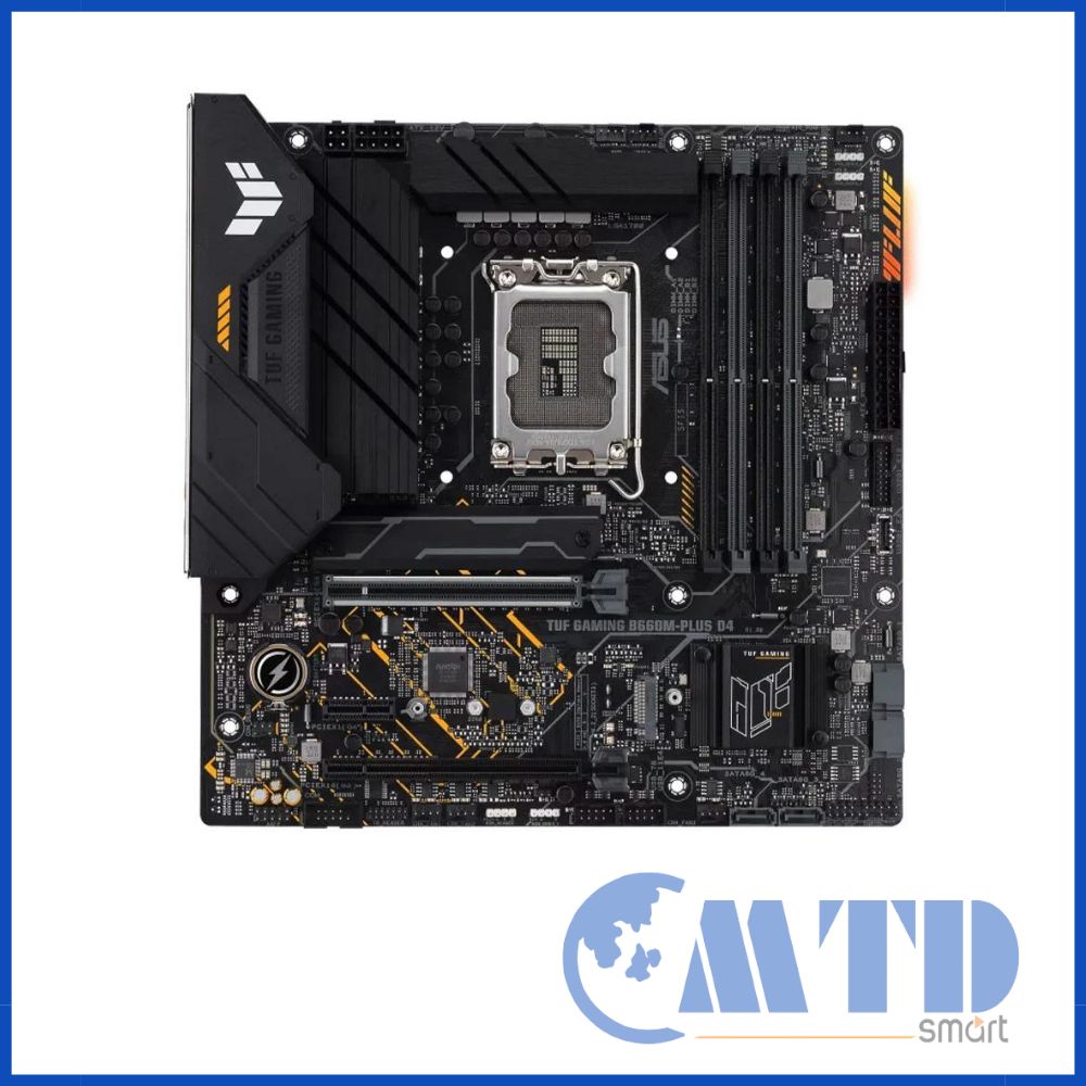 Bo mạch chính Mainboard Asus Tuf Gaming B660M - Plus D4– Bảo hành 36 tháng