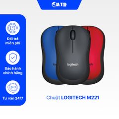 Chuột không dây Logitech M221 – Bảo Hành 12 Tháng