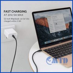 Cáp Data Type-C To Type-C 2.0/3A, Dài 1.5M - Ugreen 50998