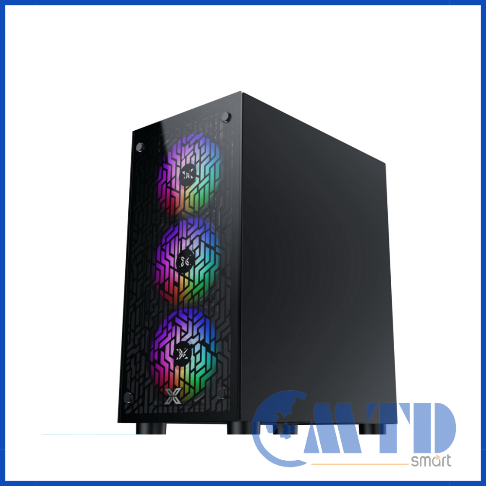 Thùng máy/ Vỏ Case Xigmatek NYX 3F - Đen (EN40313) – Bảo hành 12 tháng