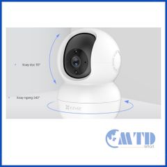 Camera IP hồng ngoại không dây 2.0 Megapixel EZVIZ TY2 1080P (CS-TY2-B0-1G2WF) – Bảo Hành 24 Tháng