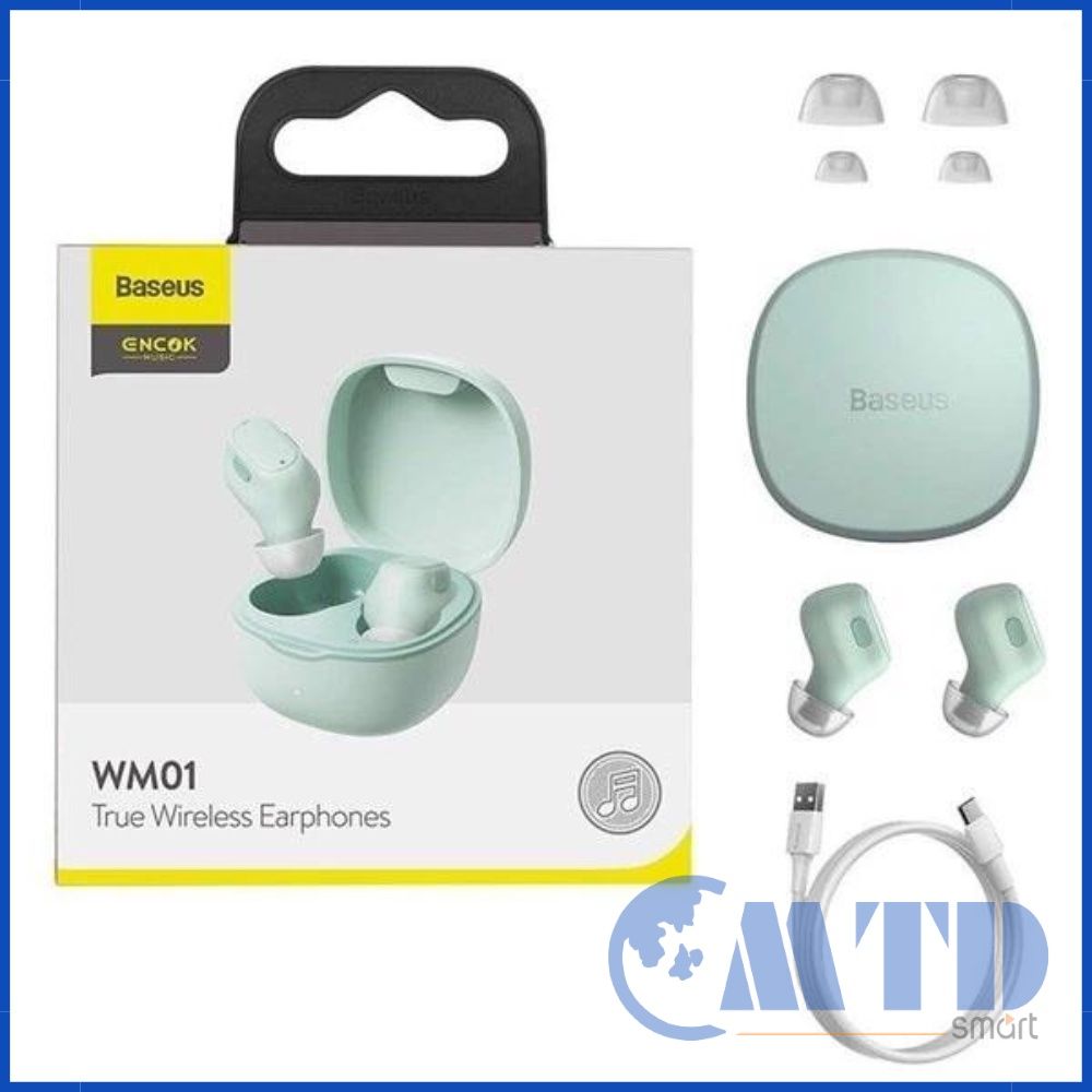 Tai nghe Bluetooth Baseus Encok True Wireless Earphones WM01
