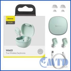Tai nghe Bluetooth Baseus Encok True Wireless Earphones WM01
