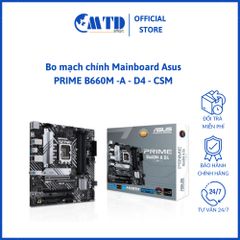 Bo mạch chính Mainboard Asus Prime B660M – A - D4 CSM  – Bảo hành 36 tháng