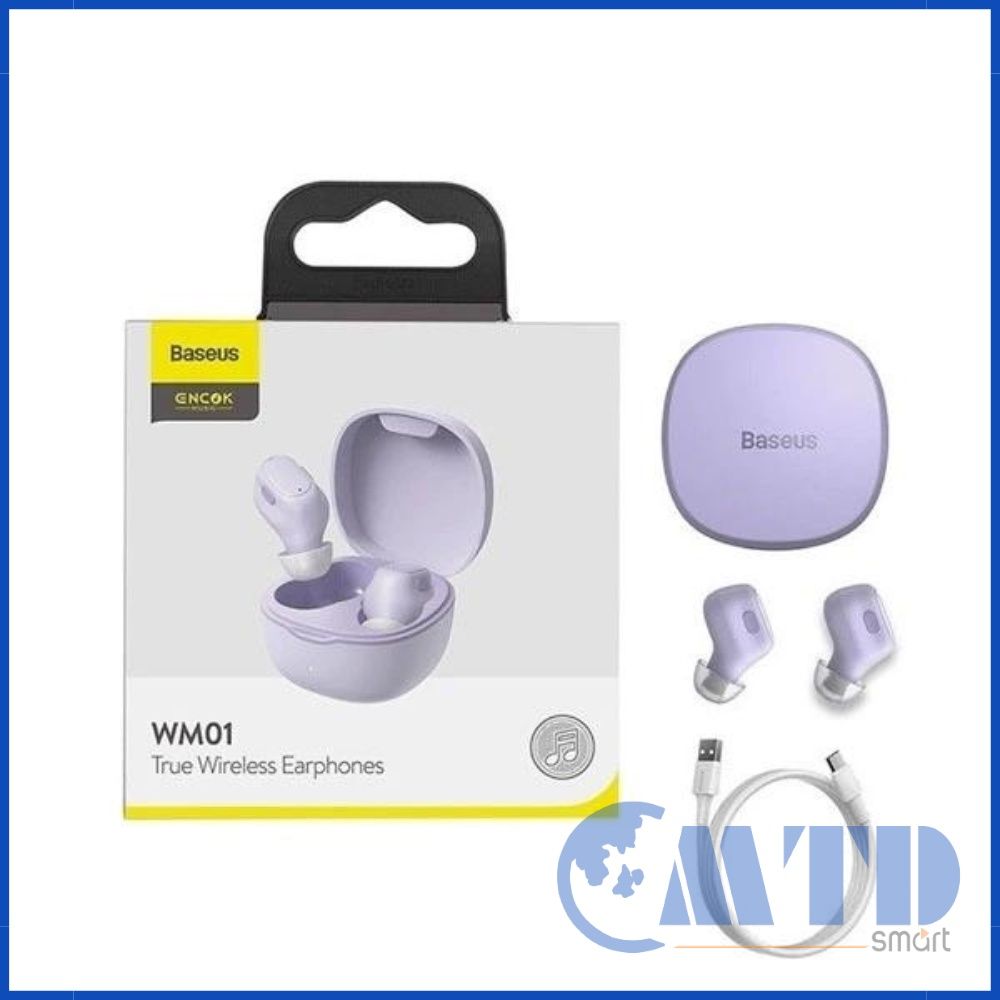 Tai nghe Bluetooth Baseus Encok True Wireless Earphones WM01