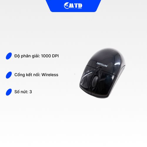 Chuột không dây Mitsumi W5608 – Bảo Hành 12 Tháng